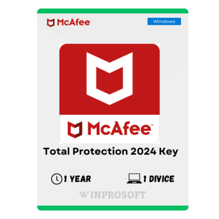 McAfee Total Protection 2024 Key